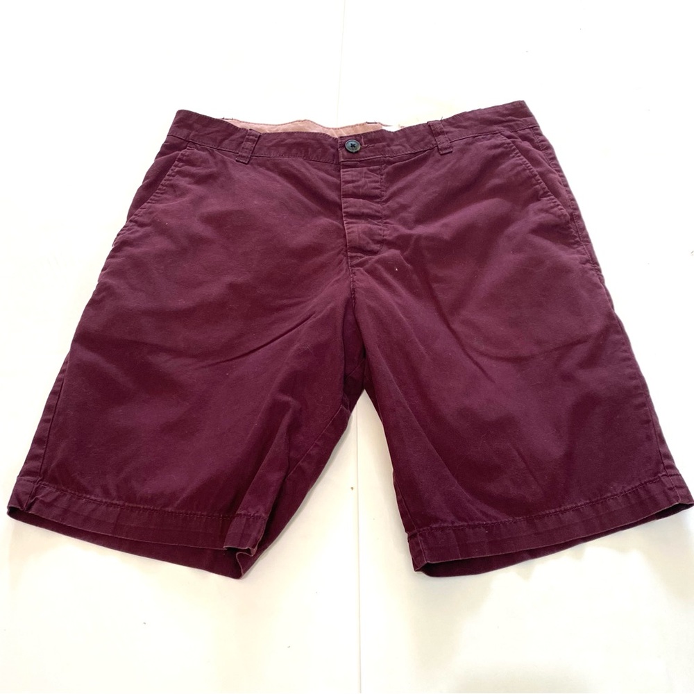 ⭐️Men's Burgundy Shorts - Picture 2 of 9